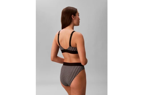 Calvin Klein Lightly Lined Graphic Monogram Bralette Γυναικείο (LV00QF8877 2Y1)