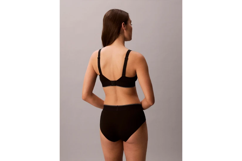 Calvin Klein Lined Γυναικείο Bralette Μαύρο