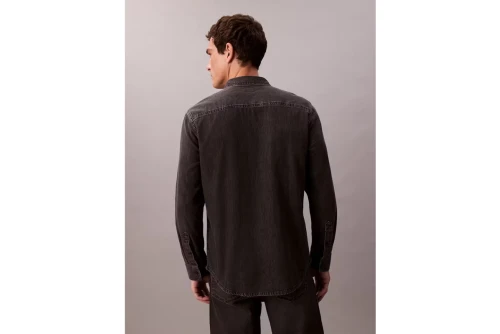 Calvin Klein Πουκάμισο Μακρυμάνικο Τζιν Ανδρικό (LV040BM733 KQB)