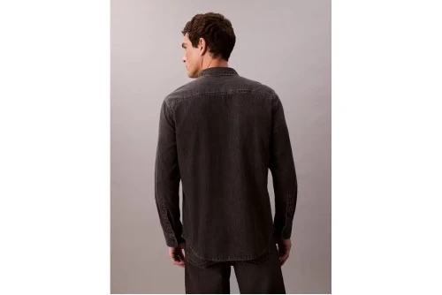 Calvin Klein Πουκάμισο Μακρυμάνικο Τζιν Ανδρικό (LV040BM733 KQB)