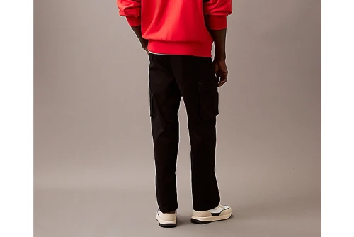Calvin Klein Straight Cotton Παντελόνι Cargo Ανδρικό (LV040EM616 UB1)