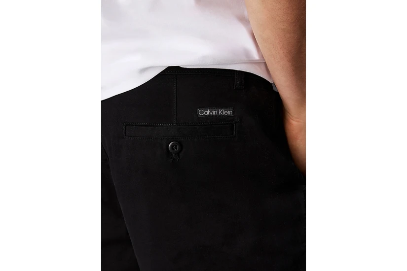 Calvin Klein Ανδρική Βερμούδα Chino Μαύρη
