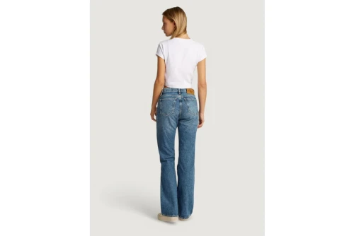 Calvin Klein Monogram Slim Fit Crop Top Κοντομάνικο Γυναικείο (LV047AB802 YAA)