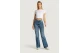Calvin Klein Γυναικείο Κοντομάνικο Crop Top Λευκό