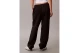 Calvin Klein Mesh Monogram Logo Γυναικείο Παντελόνι Φόρμας Μαύρο