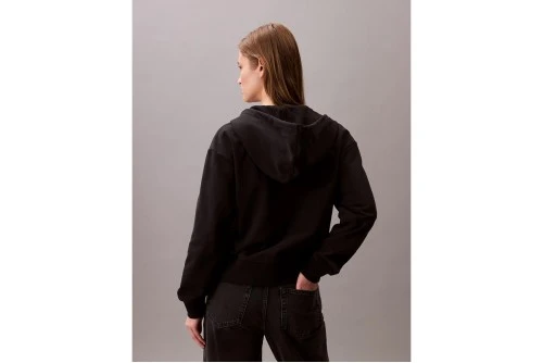 Calvin Klein Monologo French Terry Ζακέτα Βαμβακερή Γυναικεία (LV047B270G UB1)