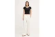 Calvin Klein Cotton Stretch Rib Baby Γυναικείο Κοντομάνικο T-Shirt