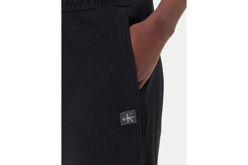Calvin Klein Cotton Badge Regular Fit Γυναικείο Παντελόνι Φόρμας