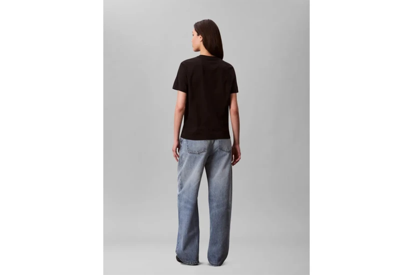 Calvin Klein 20S Classic Logo Γυναικείο Κοντομάνικο T-Shirt Μαύρο