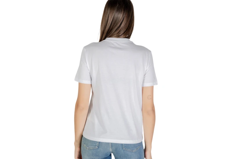 Calvin Klein Cotton Classic Γυναικείο Κοντομάνικο T-Shirt Λευκό