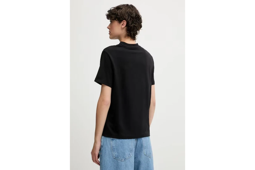 Calvin Klein Logo Classic Γυναικείο Κοντομάνικο T-Shirt Μαύρο