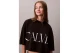 Calvin Klein Graphic Logo Γυναικείο Κοντομάνικο Crop Top Μαύρο