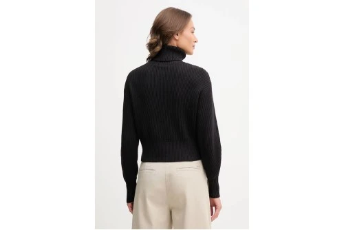 Calvin Klein Contrast Logo Turtleneck Πουλόβερ Γυναικείο (LV047D349G UB1)