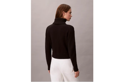 Calvin Klein Soft Chenille Roll Neck Πουλόβερ Γυναικείο (LV047D354G UB1)