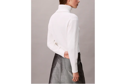Calvin Klein Soft Chenille Roll Neck Πουλόβερ Γυναικείο (LV047D354G YAA)