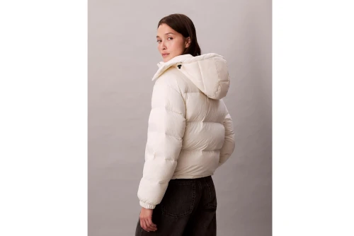 Calvin Klein Short Down Μπουφάν Puffer Γυναικείο (LV047D501G VDV)