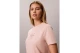 Calvin Klein Glossy Metallic Logo Γυναικείο Κοντομάνικο T-Shirt Σομόν