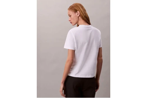 Calvin Klein Glossy Metallic Logo T-Shirt Γυναικείο (LV047D873G YAF)