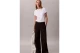 Calvin Klein Glossy Metallic Logo Γυναικείο Κοντομάνικο T-Shirt Λευκό