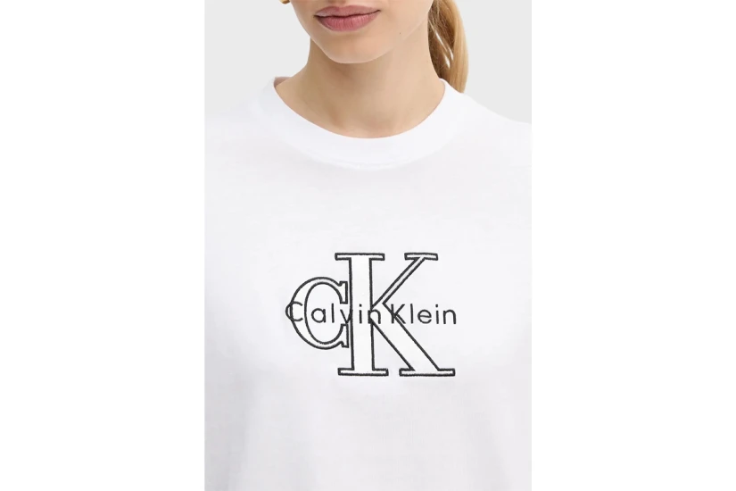 Calvin Klein Shine Monologo Graphic Classic Γυναικείο Κοντομάνικο T-Shirt