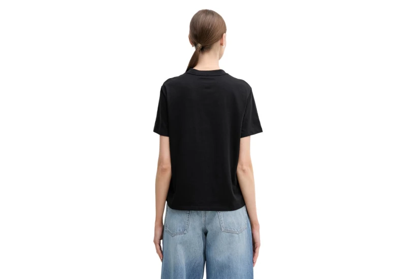 Calvin Klein Γυναικείο Κοντομάνικο T-Shirt Μαύρο