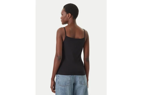 Calvin Klein Cotton Stretch Strap Cami Μπλούζα Αμάνικη Γυναικεία (LV047F259G UB1)