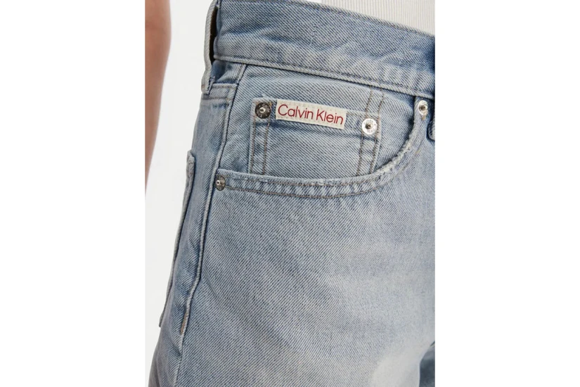 Calvin Klein Γυναικείο Σορτς Τζιν Γαλάζιο