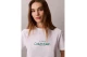 Calvin Klein Classic NYC Logo Γυναικείο Κοντομάνικο T-Shirt Λευκό