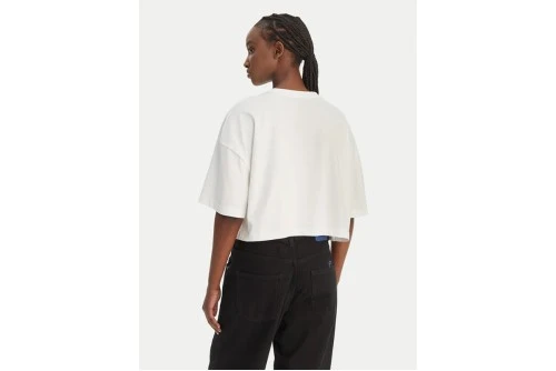 Calvin Klein Boxy Crop Monologo T-Shirt Γυναικείο (LV047F828G YAF)