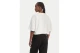 Calvin Klein Boxy Crop Monologo Γυναικείο Κοντομάνικο T-Shirt Λευκό