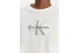 Calvin Klein Boxy Crop Monologo Γυναικείο Κοντομάνικο T-Shirt Λευκό