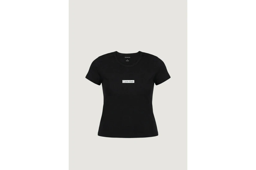 Calvin Klein Γυναικείο Κοντομάνικο T-Shirt Μαύρο