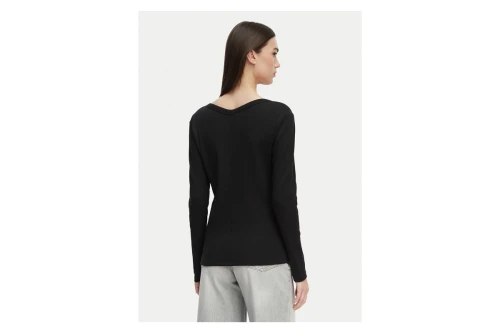 Calvin Klein Slim Ribbed Cotton Ζακέτα Βαμβακερή Γυναικεία (LV047G207G UB1)
