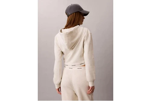 Calvin Klein Cropped Logo Ζακέτα Βαμβακερή Γυναικεία (LV047G252G P4P)
