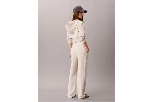 Calvin Klein Logo Waistband Wide Leg Παντελόνι Φόρμας Γυναικείο (LV047G253G P4P)