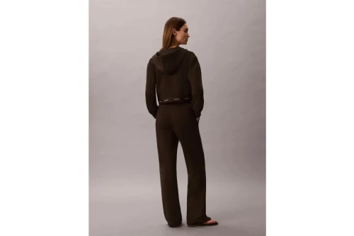 Calvin Klein Logo Waistband Wide Leg Παντελόνι Φόρμας Γυναικείο (LV047G253G TO2)