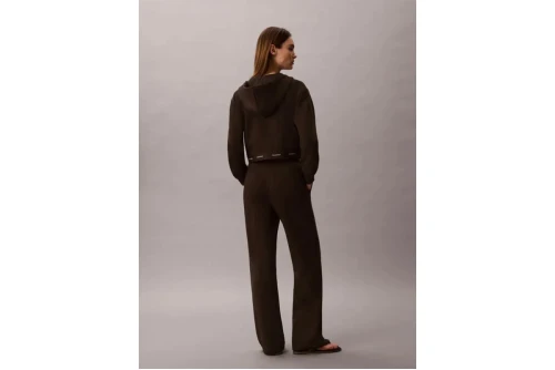 Calvin Klein Logo Waistband Wide Leg Παντελόνι Φόρμας Γυναικείο (LV047G253G TO2)