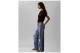 Calvin Klein Monologo Boxy Γυναικείο Κοντομάνικο T-Shirt Μαύρο