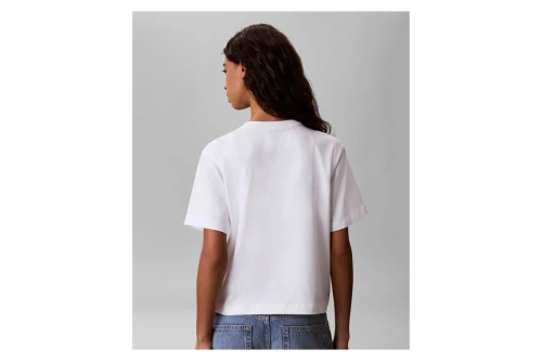 Calvin Klein Monologo Boxy T-Shirt Γυναικείο (LV047G826G YAF)