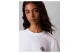 Calvin Klein Monologo Boxy Γυναικείο Κοντομάνικο T-Shirt Λευκό