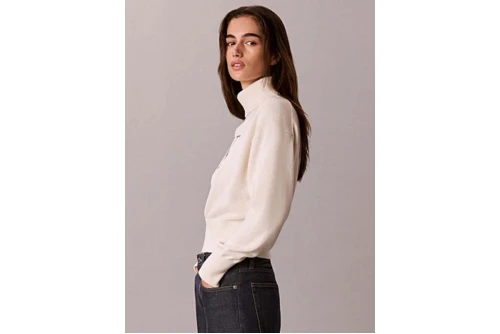 Calvin Klein Ls Logo Tneck Pullover (LV047H329G YAS)