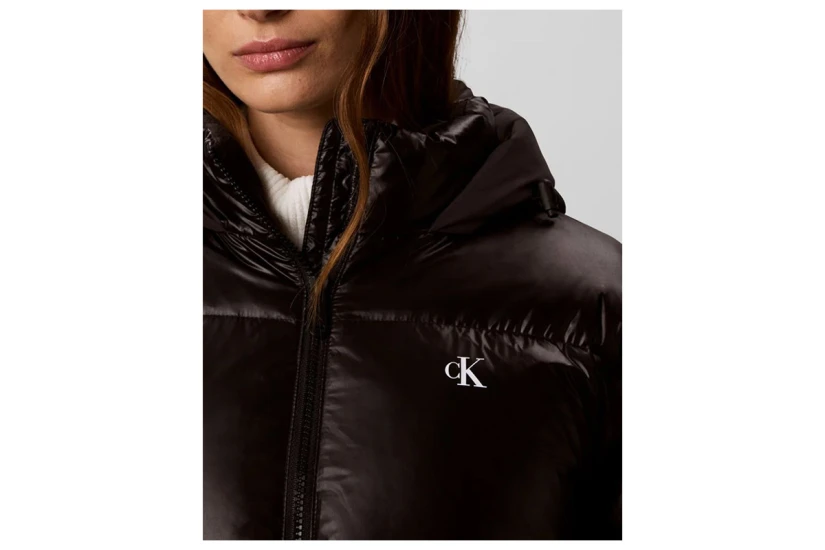 Calvin Klein Quilted Shiny-Effect Down Μπουφάν Puffer Γυναικείο (LV047H514G UB1)