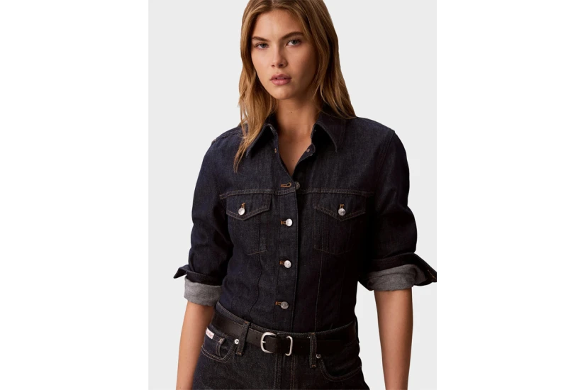 Calvin Klein Trucker Shirt Forever Indigo (LV047H777G 46E)