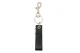 Calvin Klein Monogram Key Fob Μπρελόκ Μαύρο, Ασημί
