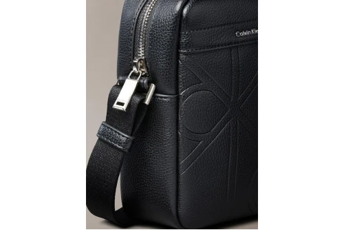 Calvin Klein Embossed Emblem Logo Τσαντάκι Χιαστί - Ώμου (LV04D3331G UB1)