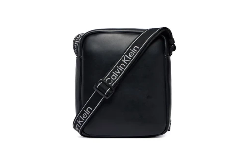 Calvin Klein Monologo Webbing Strap Reporter Τσαντάκι Χιαστί - Ώμου (LV04D3418G UB1)
