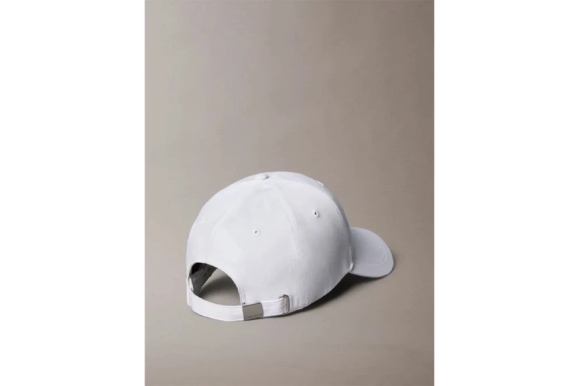 Calvin Klein Monogram Woven Patch Καπέλο Strapback Λευκό