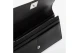 Calvin Klein Monogram Logo Emblem Leather Γυναικείο Πορτοφόλι Μαύρο