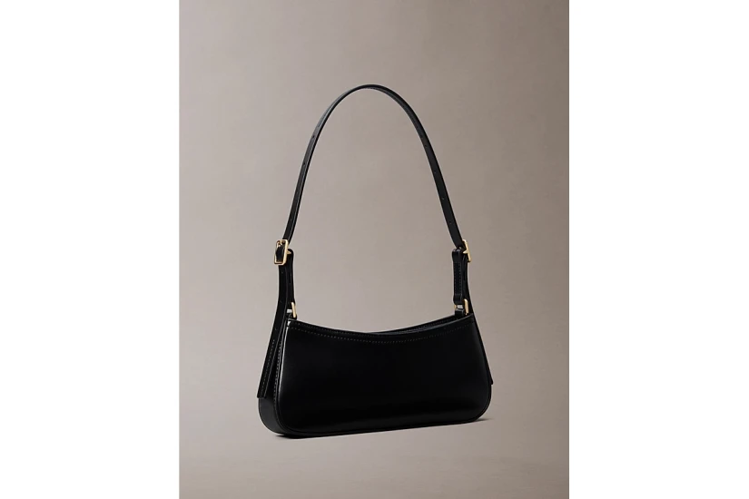 Calvin Klein Monogram Logo Hardwa Τσάντα Ώμου - Χειρός Μαύρη