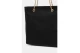 Calvin Klein Minimal Monogram Chain Τσάντα Shopper Μαύρη
